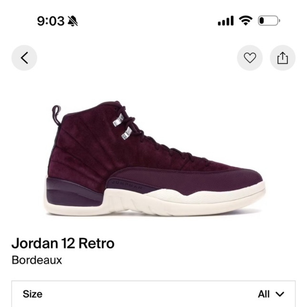 bordeaux jordan’s 12 retro